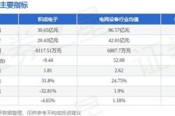 股票行情快报：积成电子（）月日主力资金净买入万元